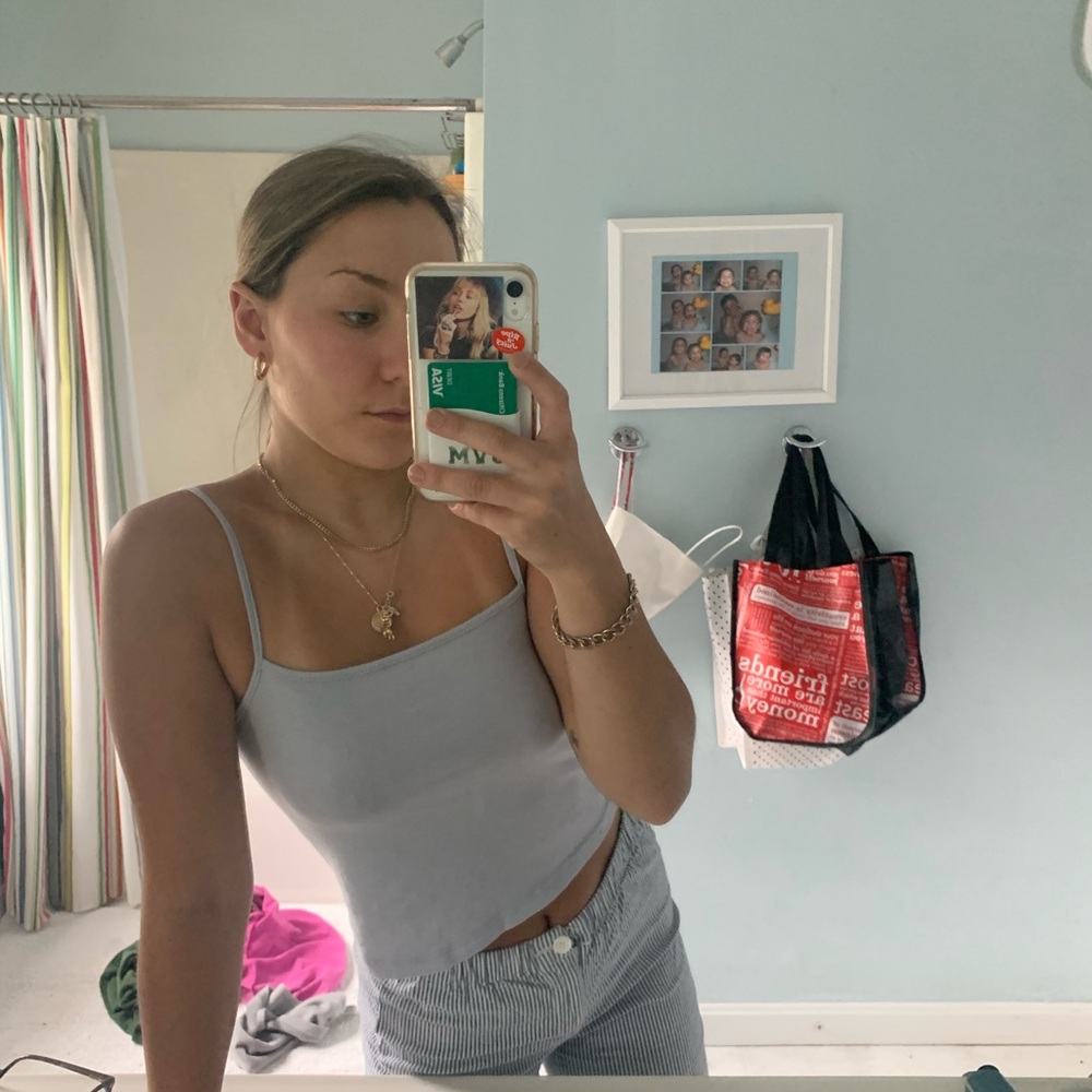 baby blue tank